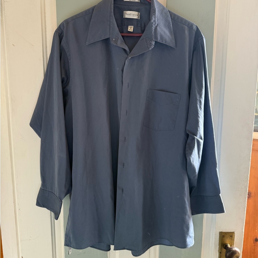 Van Heusen Gray Dress Shirt